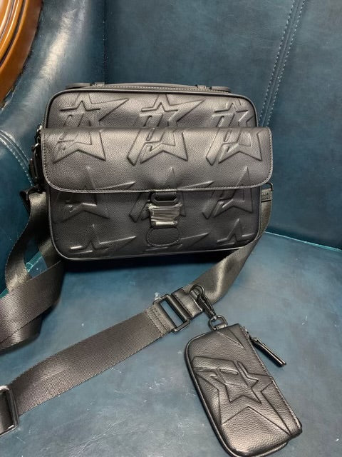 BLACK LUXURY CROSSBODY BAG