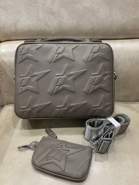 Grey Luxury Crossbody Bag